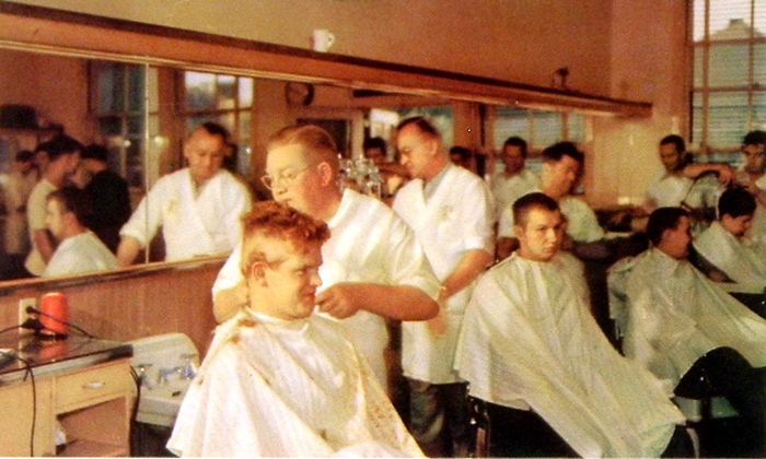 Navy Recruit Barber Shop San Diego