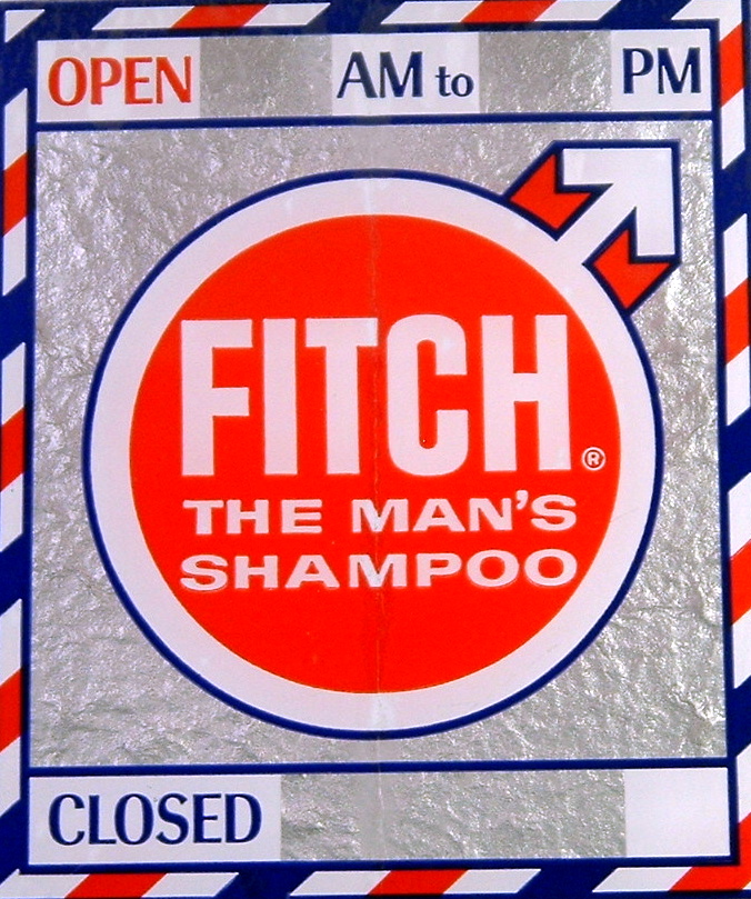 Fitch Shampoo Decal