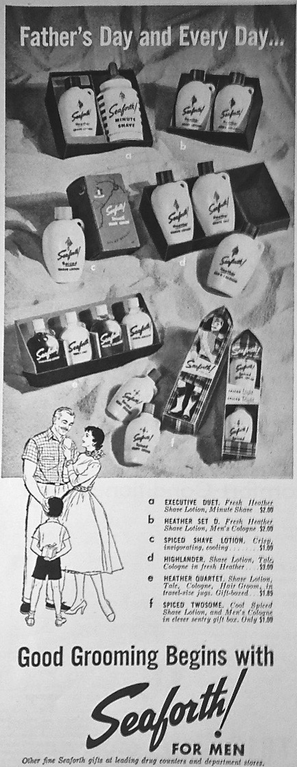 Vintage grooming ads