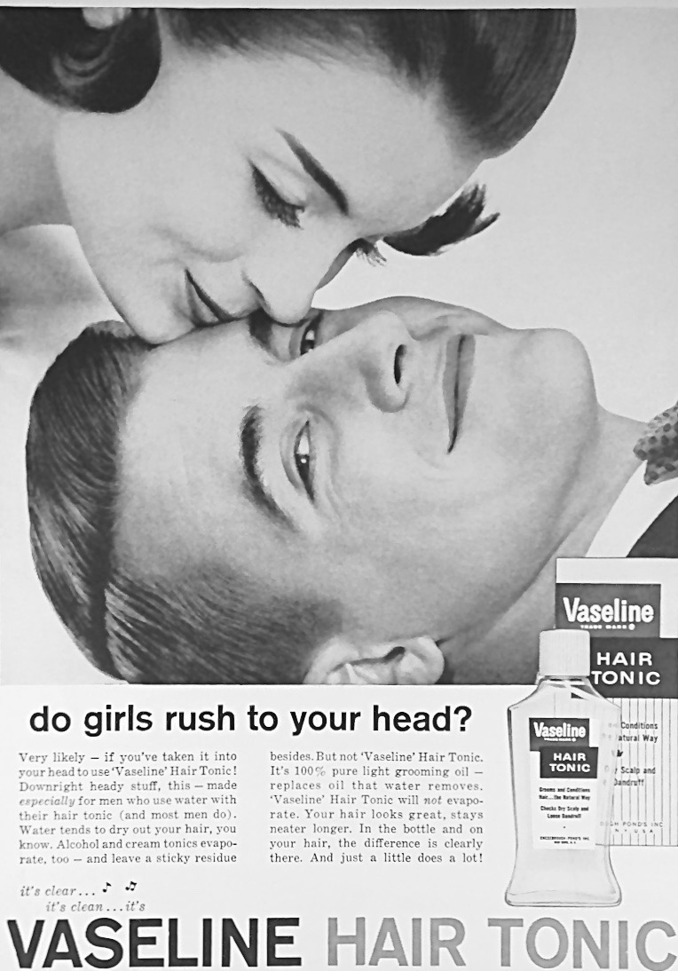 Vintage grooming ads