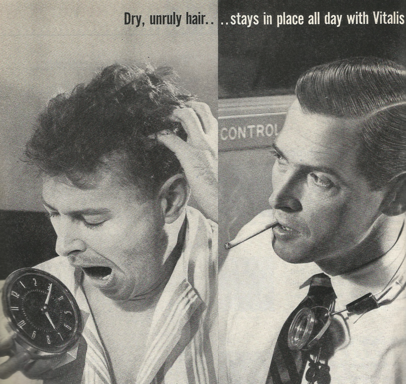 Vintage grooming ads