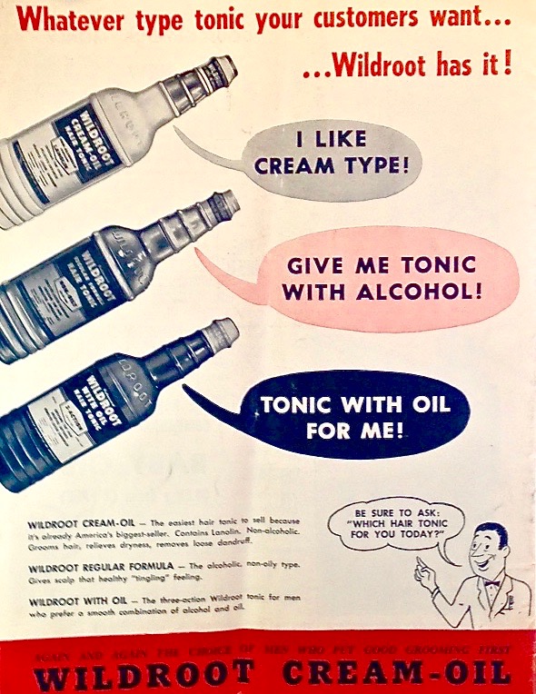 Barber Ad from 1953