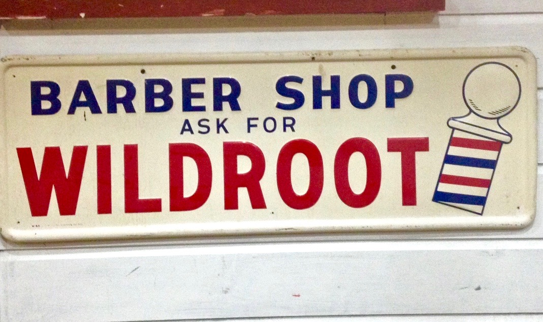 Vintage Barber Shop sign